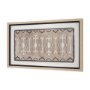 15797 - Vintage Rug by Chad Warren a Hand Embellished Framed Print under Glass