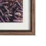 15833 - Purple Sea Urchins by Nathan Larson a Hand Embellished Framed Photo Art Print Matted under Glass