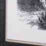 102682-FS - Vintage Palm Tree Drawing V by Les Palmiers Histoire a Hand Embellished Textured Framed Canvas