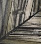102686-FL - Seam I by Chad Warren a Hand Embellished Textured Framed Canvas