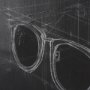 102689-FS - Glasses II by Dayna Matthews a Hand Embellished Textured Framed Canvas