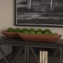 70149 - Athena Set of 2 Extra Large Medium Brown Reclaimed Wood Trays