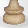 68518-AB - Crossman 60" Round Blonde Solid Wood & Base Dining Table
