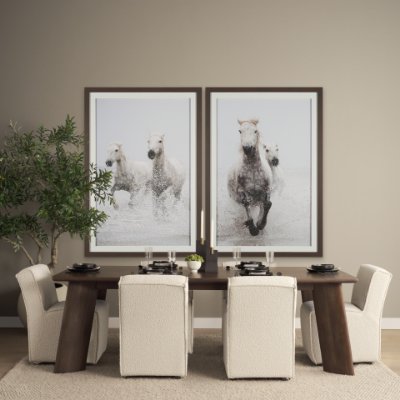 71112-AB - Jonan Solid Dark Brown Mango Wood Rectangular Dining Table
