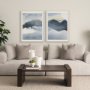 15768 - Broken Silence II Abstract by Mercana Studio a Hand Embellished Framed Print under Glass
