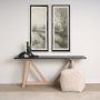 15499 - Beyond the Rain I by Mercana Studio a Hand Embellished Framed Art Print Matted under Glass