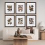10681 - Autumnal Leaves II by Vision Studio a Framed Art Print Matted under Glass