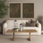 15196 - Horse IV Olive by Mercana Studio a Hand Embellished Textured Framed Art Print