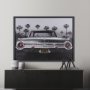 15707 - Ford Galaxy 500XL by Larry Butterworth a Hand Embellished Framed Photo Art Print