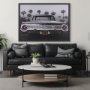 15707 - Ford Galaxy 500XL by Larry Butterworth a Hand Embellished Framed Photo Art Print