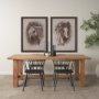 15764 - Portrait of a Thoroughbred II by Mercana Studio a Framed Art Print Matted under Glass