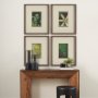 15801 - Green Growth by Michael Banks a Hand Embellished Framed Photo Art Print Matted under Glass