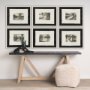 15143 - Before the Rain I by Mercana Studio a Hand Embelished Textured Framed Art Print Matted under Glass