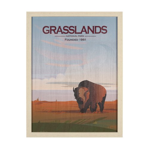 15836 - Grasslands GO (L) by Mercana Studio a Hand Embellished Decograph Framed Art Print