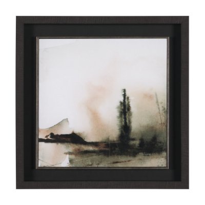 15852 - Watercolor Dreamscape I by Mercana Studio a Hand Embellished Framed Watercolor Art Print under Glass