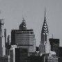 15870 - Midtown Manhattan Skyline (Set of 3) by Richard Silver Textured  Framed Art Print Matted under Glass