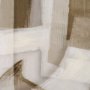 102715-FS - Neutral Forms II by Hannah Dawson Hand-Embellished Textured Framed Canvas Artwork