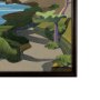 15892 - Pacific Rim GO (SM) by Mercana Studio a Hand Embellished Decograph Framed Art Print