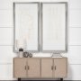 15111 - Lime Washed Branches II by Studio M a handmade Original Framed Artwork under Glass