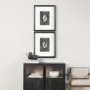 12036 - Dark Coastal II by Mercana Studio a Hand Embellished Textured Framed Art Print Matted under Glass