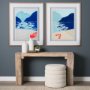 10138 - Afternoon Canoe by Dimond, David a Framed Art Print Matted under Glass