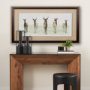 10240 - Deer Line I by Grace Popp a Framed Art Print Matted under Glass
