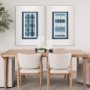 10488 - Shibori I by Chariklia Zarris a Framed Art Print Matted under Glass