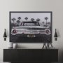 68287 - Tremont I 23"L x 5.25"W x 17.5"H Black/Gold Metal Conical Shade Wall Sconce