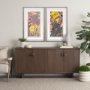 10364 - Anemone & Coral II by Jennifer Goldberger a Framed Art Print Matted under Glass