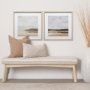 12559 - Wattwanderung II by Emma Scarvey a Framed Art Print Matted under Glass