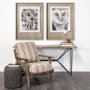 12653 - Charcoal Owl I by Jennifer Paxton Parker a Framed Art Print Matted under Glass