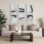 12814 - Directions IV by Mercana Studio a Hand Embellished Textured Framed Art Print Matted under Glass
