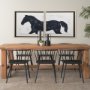 13131 - Equestrian Beauties-Halt by Kristine Hegre a Framed Art Print Matted under Glass
