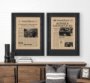 13203 - Kennedy Assassinated by Vintage Collection Hand Embellished Framed Art Photo Matted under Glass