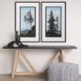 13481 - Guardian I by Jonathan Klassen a Hand Embellished Textured Framed Art Print Matted under Glass