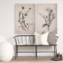 102452-S - Dandelion Drawing II by Mercana Studio a Hand Embellished Textured Canvas