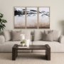 102485-FS - Black Strokes I by Mercana Studio a Hand Embellished Textured Framed Canvas