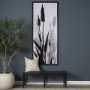 102587-FL - Floral Silhouette II by Mercana Studio a Hand Embellished Textured Framed Canvas