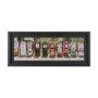 15871 - Gas Pumps by Richard Silver Hand Embelished  Framed Art Print Matted under Glass