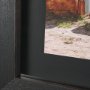 15871 - Gas Pumps by Richard Silver Hand Embelished  Framed Art Print Matted under Glass