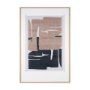 15879 - Deep Golden Brown II by Cartissi Textured  Framed Artwork Matted under Glass