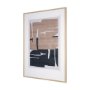 15879 - Deep Golden Brown II by Cartissi Textured  Framed Artwork Matted under Glass