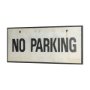 15922 - No Parking LG by Mercana Studio Hand Embelished  Textured  Framed Artwork Matted