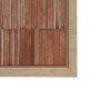 102712-FS - Terracotta Wall II by Flora Kouta Hand-Embellished Textured Framed Canvas Artwork