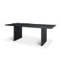 71144 - Grier 84" Black Wood w/ Black Cane Dining Table