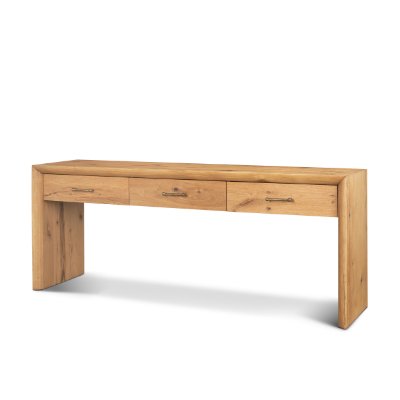 71233 - Belford 72" Light Brown Oak Wood Console Table