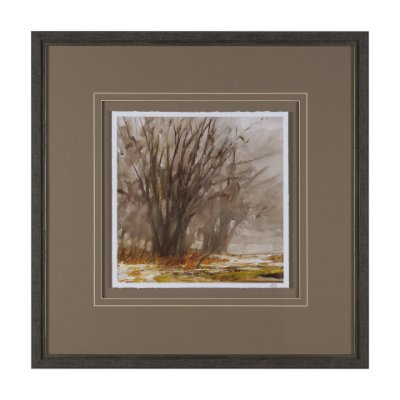 15913 - Autumn in the Village I by Mercana Studio Textured Framed Artwork Matted under Glass