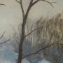 15916 - Winter Day II by Mercana Studio Hand Embelished Framed Artwork Matted under Glass
