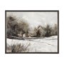 102704-FL - Quiet Horizons II by Mercana Studio Hand-Embellished Textured Framed Canvas Artwork