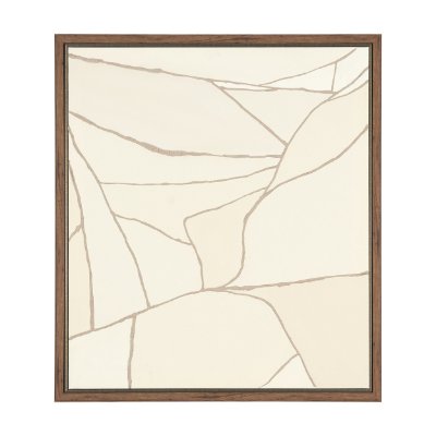 102724-FS - Field Patchwork II by Mercana Studio Handmade Original Framed Canvas Artwork